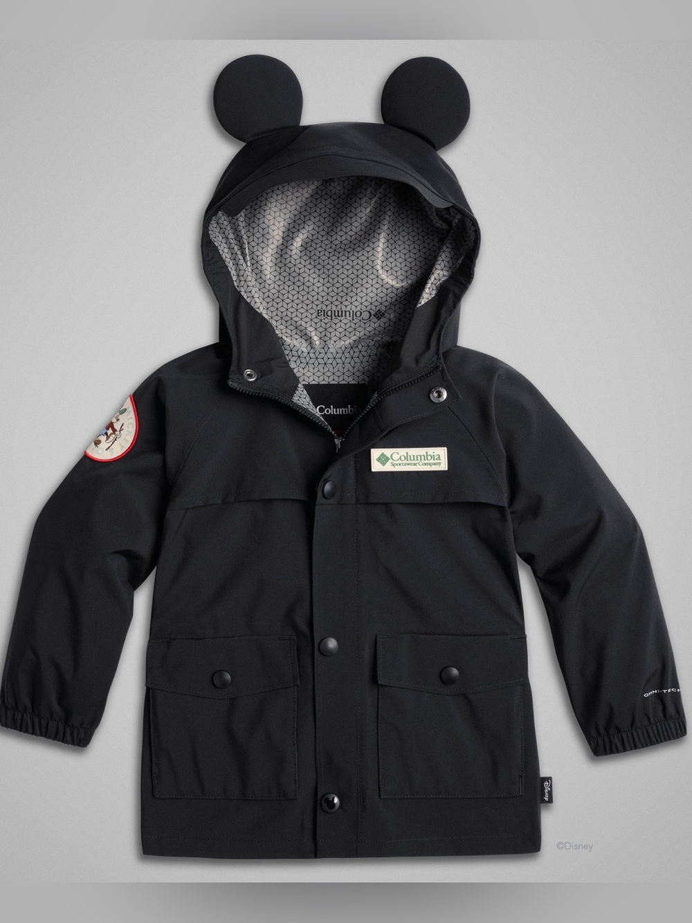 Columbia Mickey Mouse rain coat